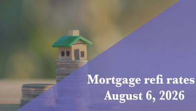 Current refi mortgage rates report for Aug. 6, 2026 Current refi mortgage rates report for Aug. 6, 2026
