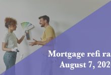 Current refi mortgage rates report for Aug. 7, 2026
