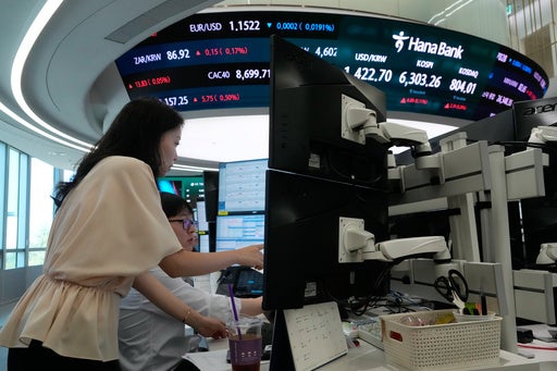 US stocks jump as employers unexpectedly cut 23,000 jobs, raising hopes that rate hikes can wait