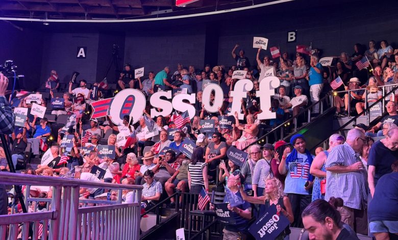8 Weeks to early voting in Georgia: Ossoff holds campaign ra… 8 Weeks to early voting in Georgia: Ossoff holds campaign ra…
