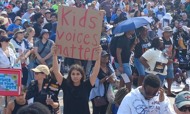 March on Washington anniversary draws calls to defend the vo… March on Washington anniversary draws calls to defend the vo…