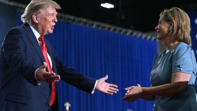 Trump campaigns with Darline Graham ahead of runoff: “Say that I’m on the ballot one more time” Trump campaigns with Darline Graham ahead of runoff: “Say that I’m on the ballot one more time”