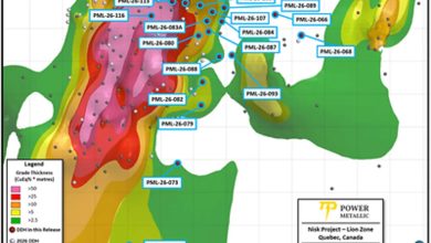 Power Metallic reports New Lion drill intercepts of 36.42 Meters of 2.83% CuEqRec1 in Hole 26-116 including 6.00 Meters of 12.38% CuEqRec1 and Announces AGSM Meeting Results