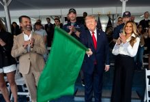 Trump waves green flag to start IndyCar race in Washington, D.C.