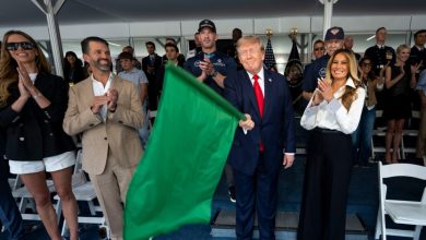 Trump waves green flag to start IndyCar race in Washington, D.C.