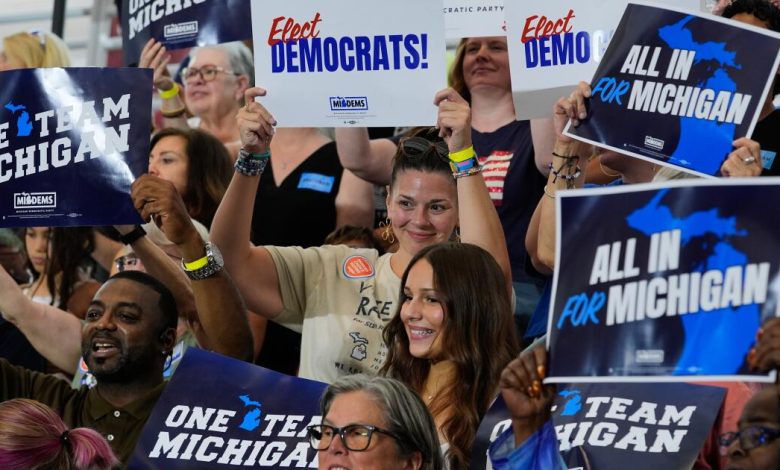 Democratic primary turnout has soared in some states. Can it carry over to November? Democratic primary turnout has soared in some states. Can it carry over to November?