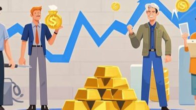 Gold Stocks Surge Sharply Across the Board as Market Rises Above the 4100 Point Mark