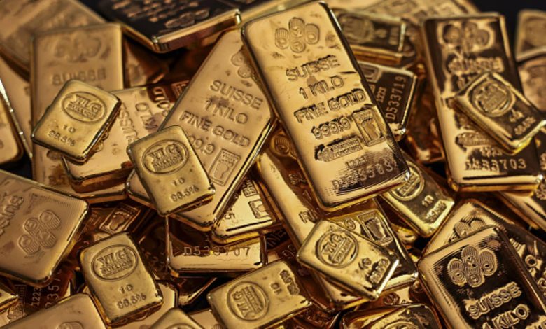 Gold firms on softer dollar, inflation data and Mideast risks in focus