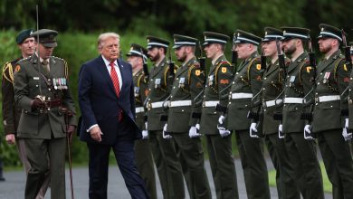 Trump arrives in Ireland to meet leaders ahead of golf tournament Trump arrives in Ireland to meet leaders ahead of golf tournament