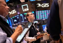 Stock markets climb worldwide after oil prices and bond yields give back some of last week’s jumps