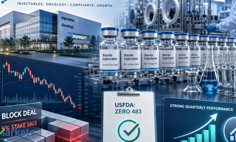 Block deal alert! Gland Pharma shares in focus as promoter Fosun to sell 5% stake for Rs 2,279 crore Block deal alert! Gland Pharma shares in focus as promoter Fosun to sell 5% stake for Rs 2,279 crore