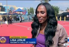 Sparks unveil statue honoring Lisa Leslie outside Crypto.com Arena