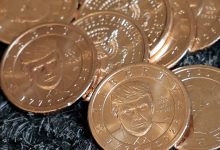 Trump  commemorative coins out of stock hours after going on sale