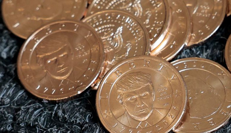 Trump commemorative coins out of stock hours after going on sale Trump commemorative coins out of stock hours after going on sale