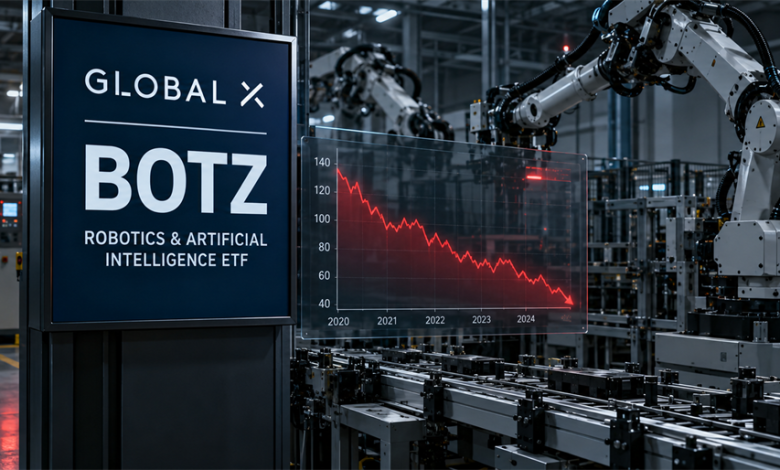 BOTZ ETF Struggles With Concentration Risk Despite AI, Robotics Growth