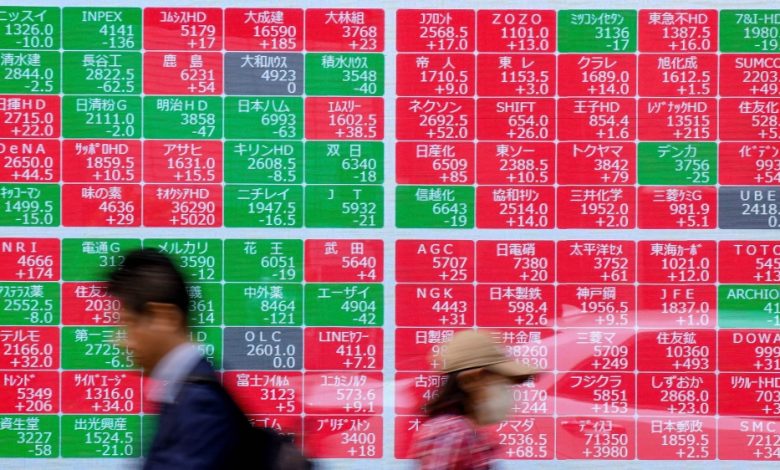 Global stocks fall as bond yields surge, oil rises sharply Global stocks fall as bond yields surge, oil rises sharply