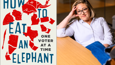 Author Sarah Longwell talks about her new book ‘How to Eat an Elephant: One Voter at a Time.” Author Sarah Longwell talks about her new book ‘How to Eat an Elephant: One Voter at a Time.”