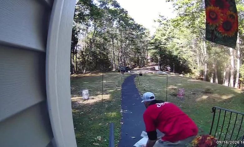 Woman says a political canvasser stole an Amazon package from her porch Woman says a political canvasser stole an Amazon package from her porch