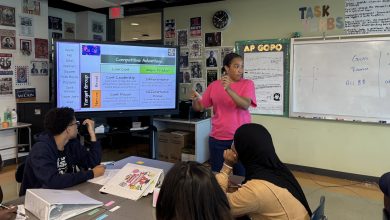High schoolers take new AP business with personal finance class