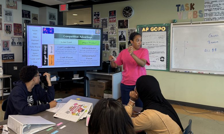 High schoolers take new AP business with personal finance class High schoolers take new AP business with personal finance class
