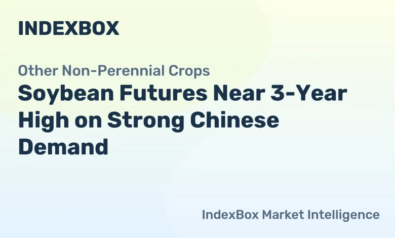 Soybean Futures Near 3-Year High on Strong Chinese Demand – News and Statistics Soybean Futures Near 3-Year High on Strong Chinese Demand – News and Statistics