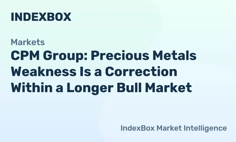 CPM Group Sees Gold, Silver, Platinum and Palladium Pullback as a Correction in a Longer Bull Market – News and Statistics