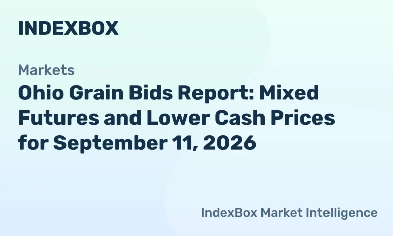 Ohio Grain Bids: Mixed Futures, Lower Cash Prices – September 11, 2026 – News and Statistics Ohio Grain Bids: Mixed Futures, Lower Cash Prices – September 11, 2026 – News and Statistics