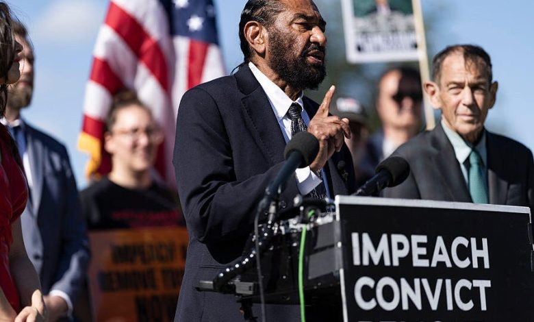 House kills Rep. Al Green’s resolution to impeach Trump House kills Rep. Al Green’s resolution to impeach Trump