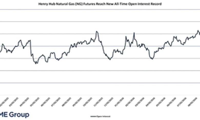 CME Group Sets New Open Interest Record in Henry Hub Natural Gas Futures CME Group Sets New Open Interest Record in Henry Hub Natural Gas Futures