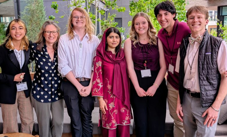 CMU Political Science Students Meet Global Leaders at Conference on World Affairs