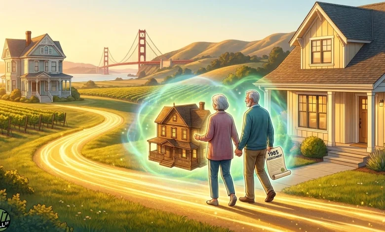 Over 55 in California, You Can Sell the House and Take Your 1985 Property-Tax Bill With You to the New One, Anywhere in the State, Up to Three Times Over 55 in California, You Can Sell the House and Take Your 1985 Property-Tax Bill With You to the New One, Anywhere in the State, Up to Three Times