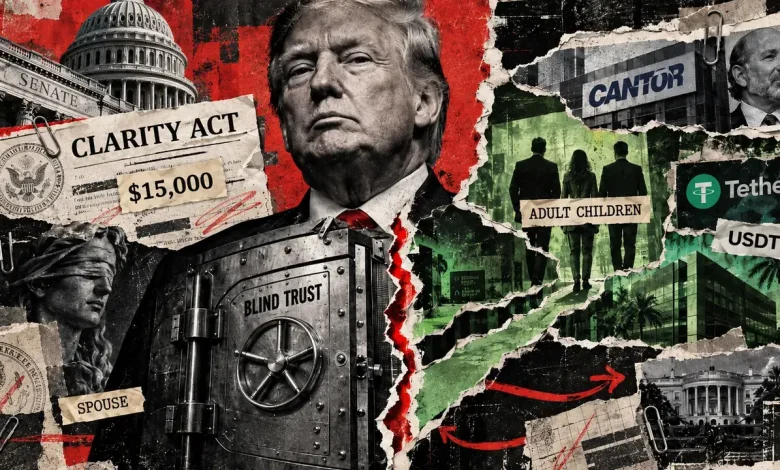 Why Trump backed a crypto ethics rule that stopped at the family business Why Trump backed a crypto ethics rule that stopped at the family business